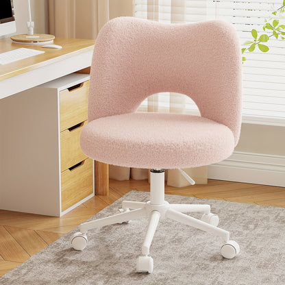 Office Chair shown in the Pink option