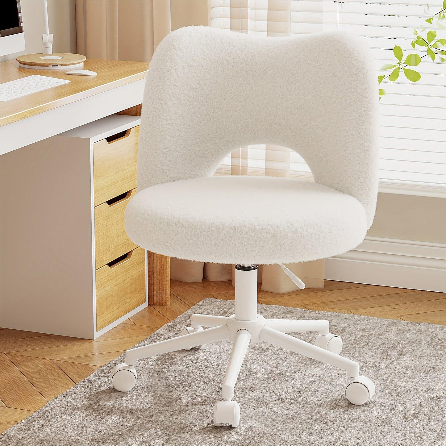 Office Chair shown in the White option