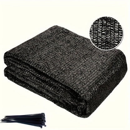 Fabric Shade Net with Heat-Reducing Mesh for Outdoor Shade and Protection in Garden detail image - detail view 3
