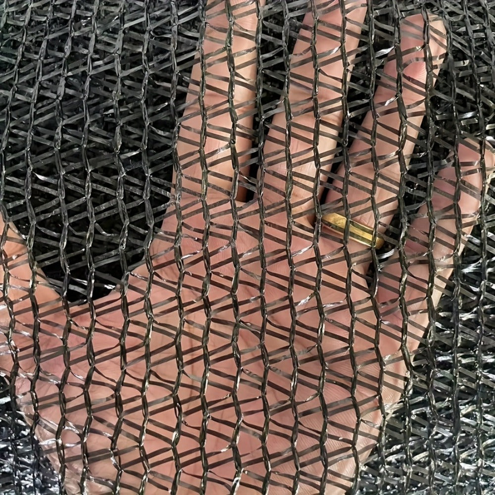 Fabric Shade Net with Heat-Reducing Mesh for Outdoor Shade and Protection in Garden detail image - detail view 4