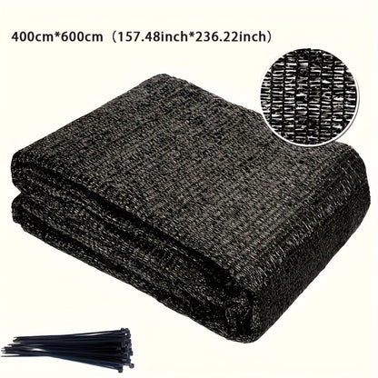 Fabric Shade Net with Heat-Reducing Mesh for Outdoor Shade and Protection in Garden detail image - detail view 8