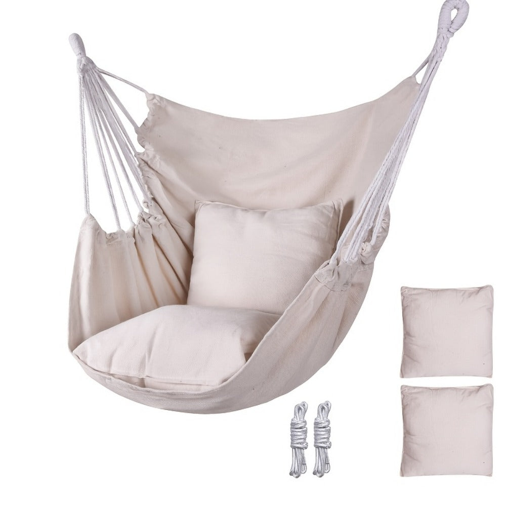 Fabric Swing Chair with Two Cushions and Multiple Color Options for Patio detail image - detail view 9
