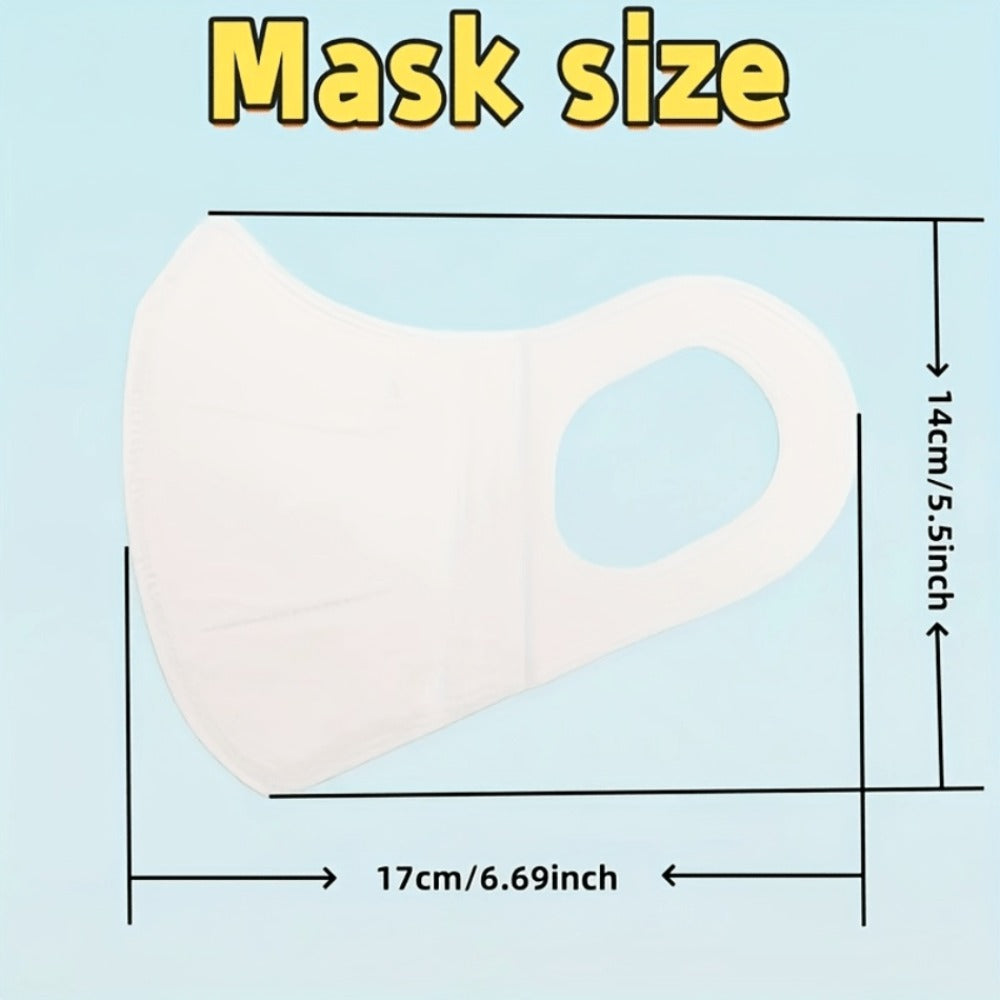 Face Mask - Disposable 50 Pack Breathable Wide Ear Loops Individually Wrapped Fashion - product detail view 7