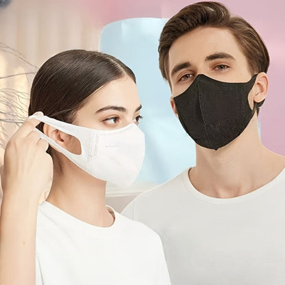 Face Mask - Disposable 50 Pack Breathable Wide Ear Loops Individually Wrapped Fashion - product detail view 9