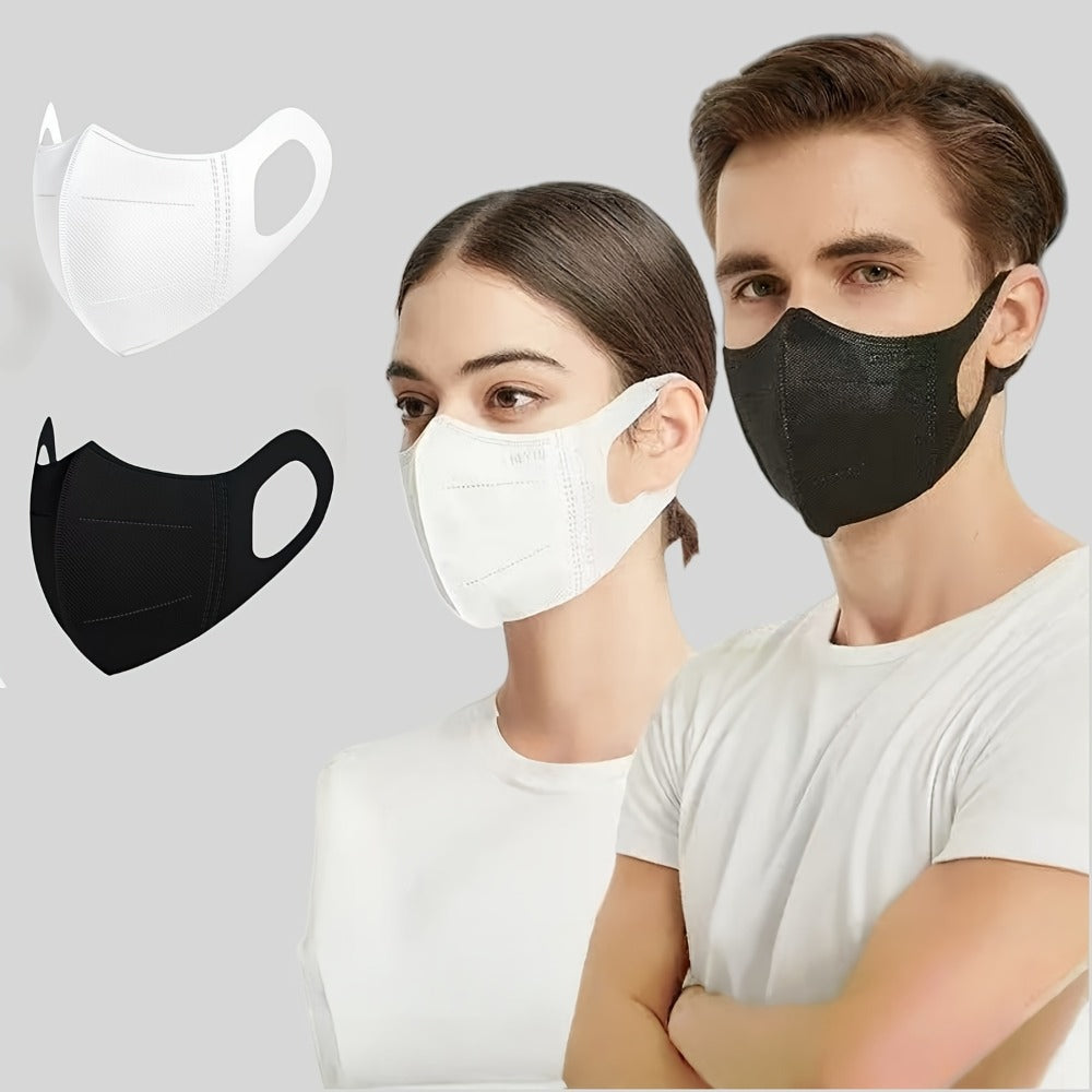 Face Mask - Disposable 50 Pack Breathable Wide Ear Loops Individually Wrapped Fashion - product detail view 10