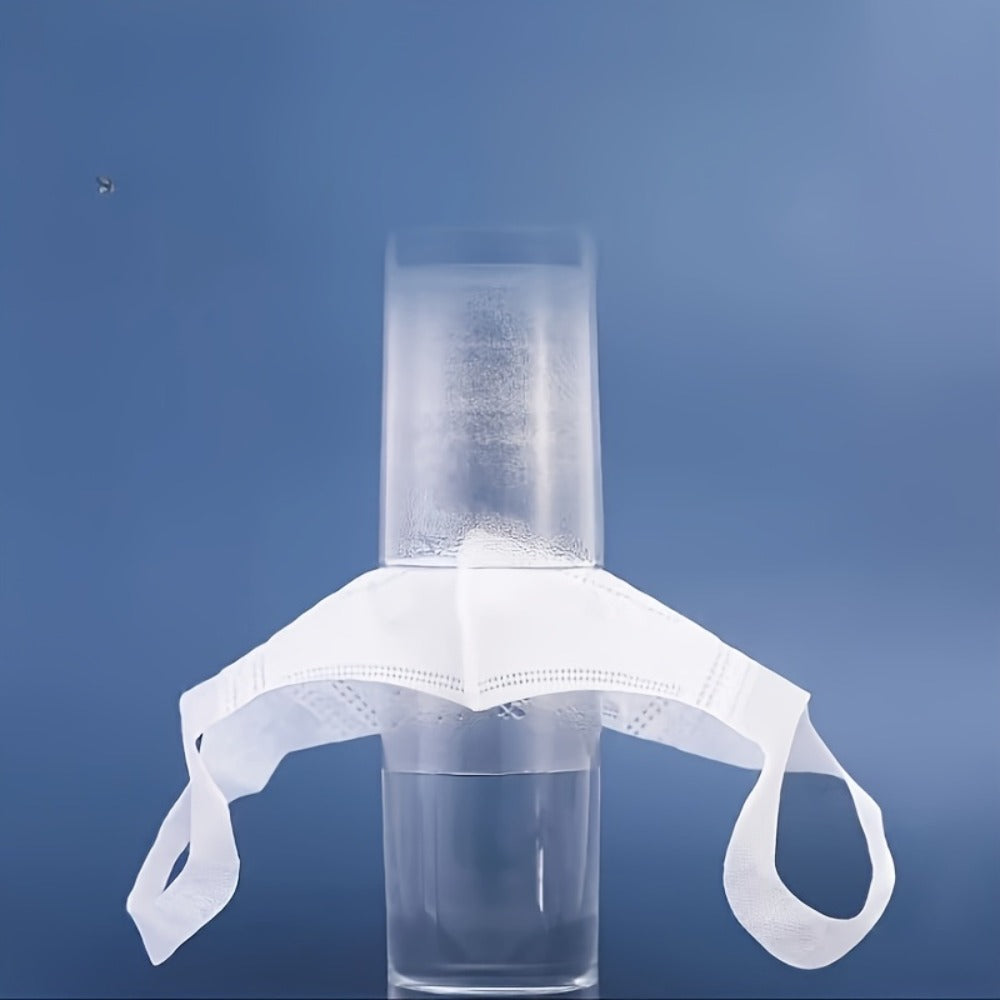 Face Mask - Disposable 50 Pack Breathable Wide Ear Loops Individually Wrapped Fashion - product detail view 15