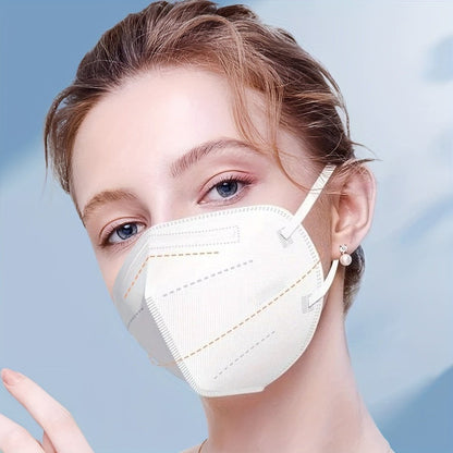 Face Mask - Disposable Individually Wrapped Breathable Elastic Ear Loops Daily Travel - product detail view 4