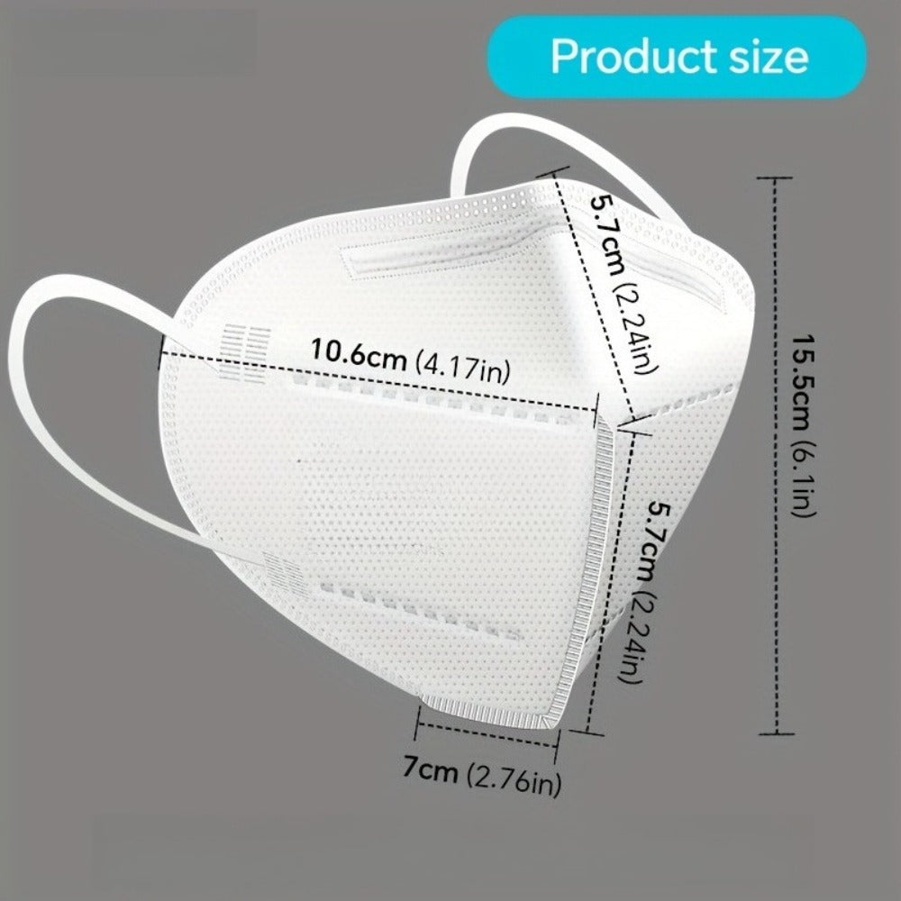 Face Mask - Disposable Individually Wrapped Breathable Elastic Ear Loops Daily Travel - product detail view 10