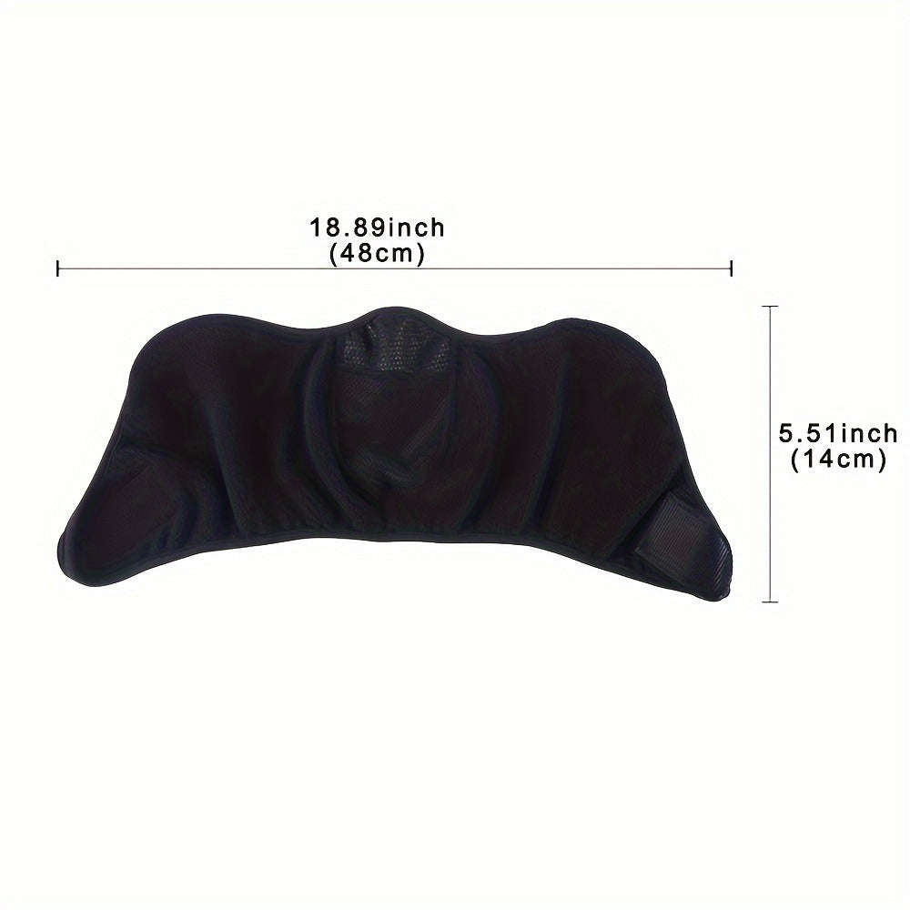 Face Masks & Balaclavas - Ski Mask Winter Windproof Thermal Half Mask Adjustable Neck Warmer - product detail view 2