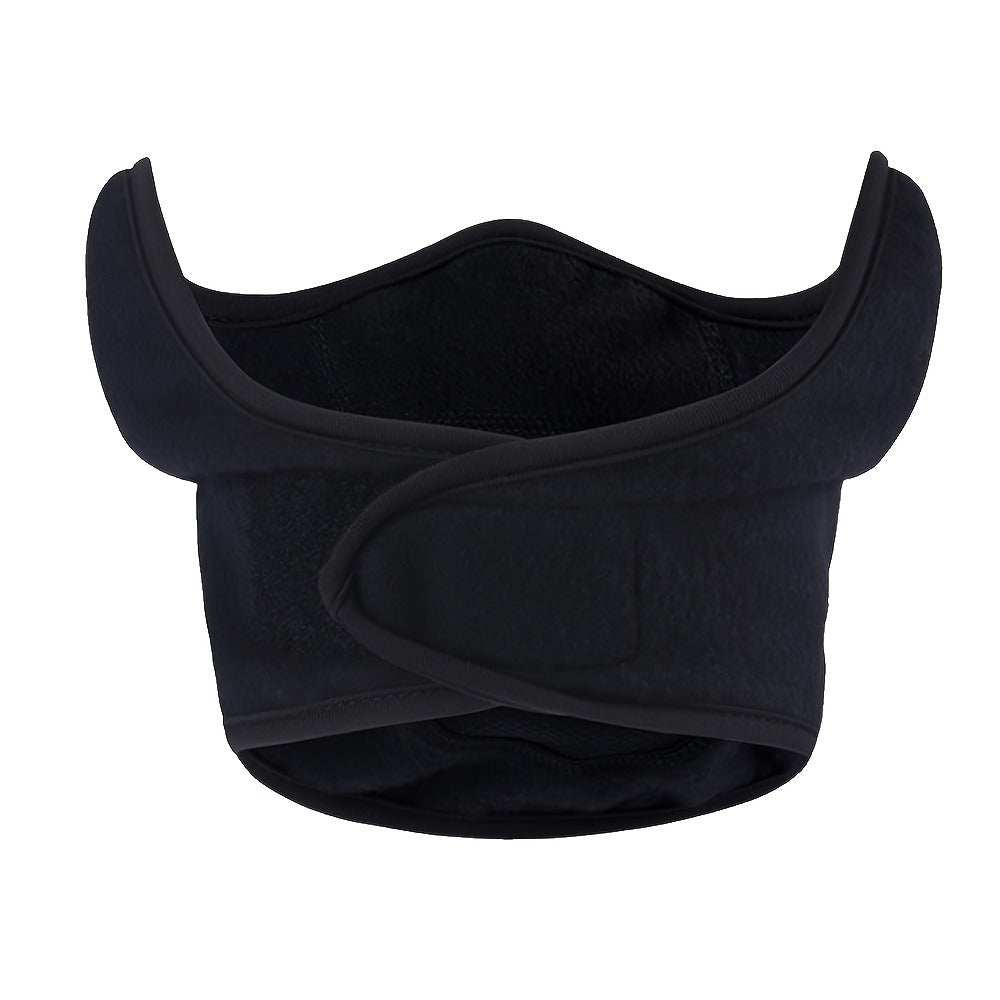 Face Masks & Balaclavas - Ski Mask Winter Windproof Thermal Half Mask Adjustable Neck Warmer - product detail view 5
