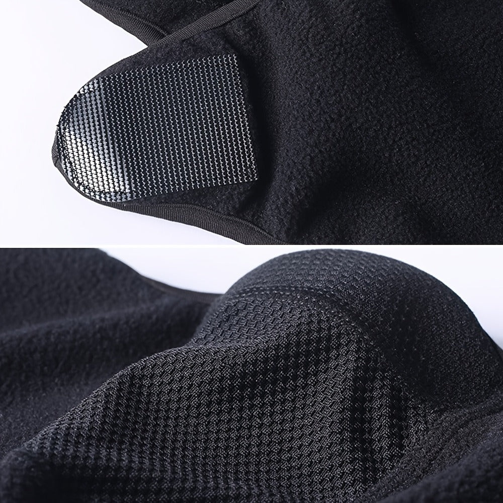 Face Masks & Balaclavas - Ski Mask Winter Windproof Thermal Half Mask Adjustable Neck Warmer - product detail view 9