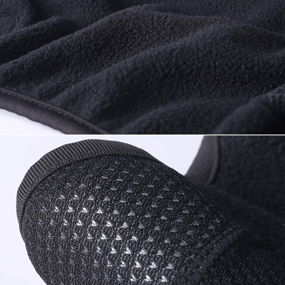 Face Masks & Balaclavas - Ski Mask Winter Windproof Thermal Half Mask Adjustable Neck Warmer - product detail view 10