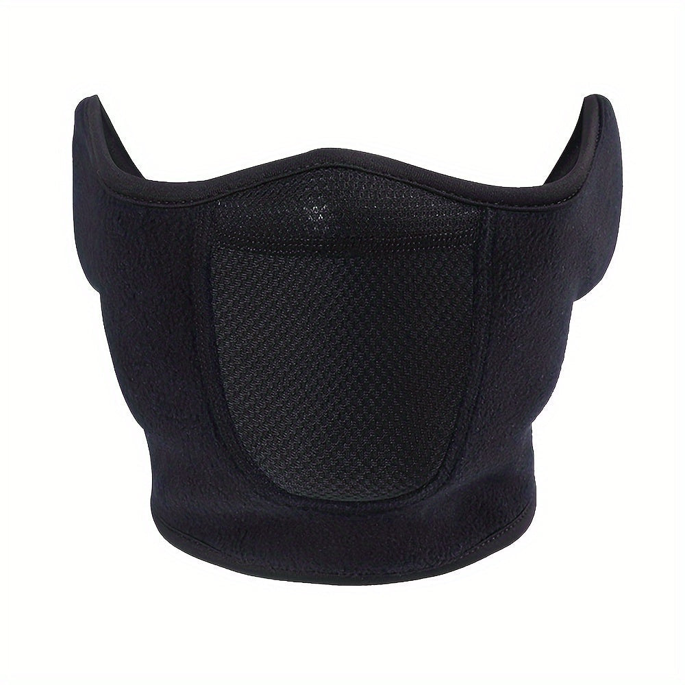 Face Masks & Balaclavas - Ski Mask Winter Windproof Thermal Half Mask Adjustable Neck Warmer - product detail view 11