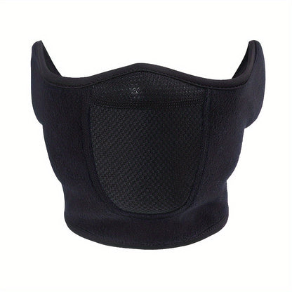 Face Masks & Balaclavas - Ski Mask Winter Windproof Thermal Half Mask Adjustable Neck Warmer - product detail view 11