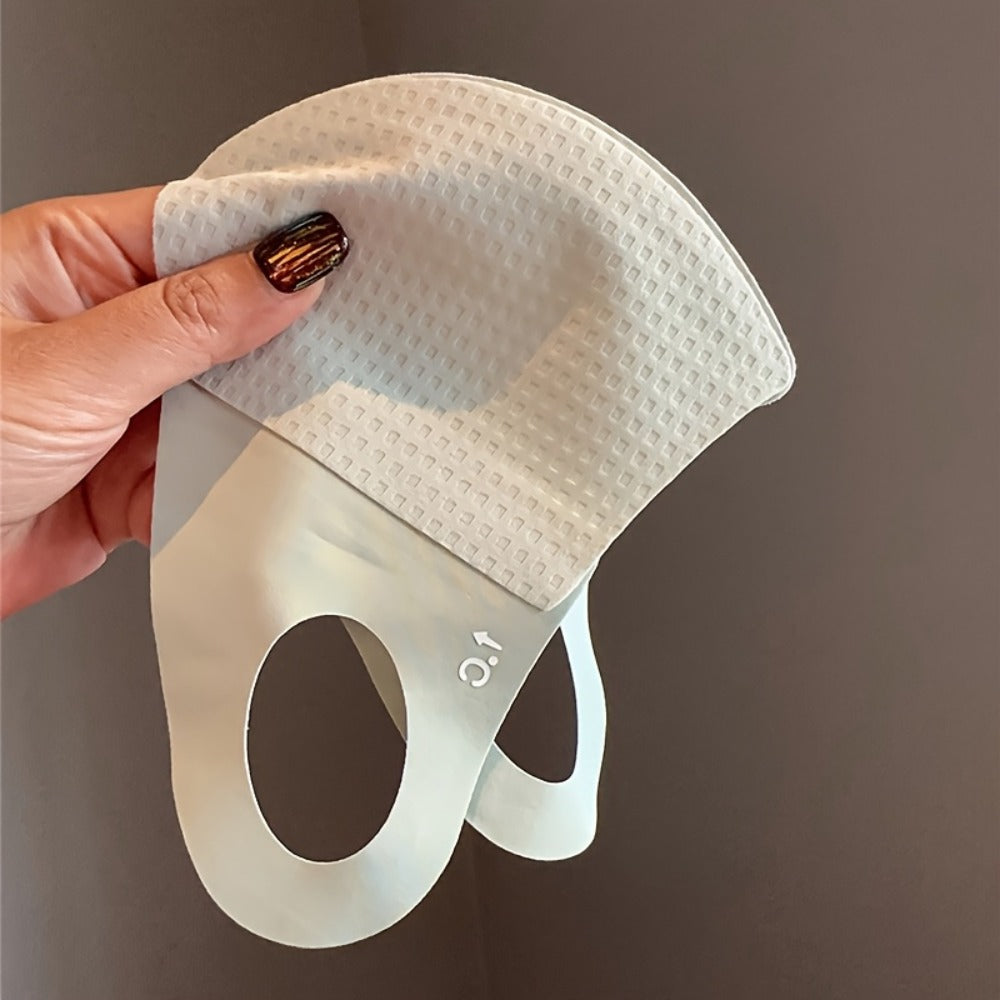 Face Masks - Ice Silk Breathable Mask 3 Pack Lightweight Seamless Sun Protection - product detail view 4