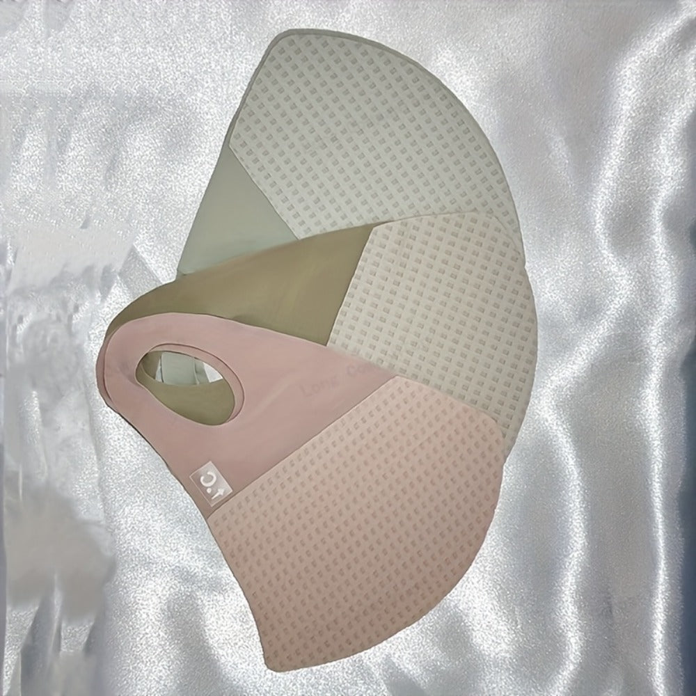 Face Masks - Ice Silk Breathable Mask 3 Pack Lightweight Seamless Sun Protection - product detail view 5