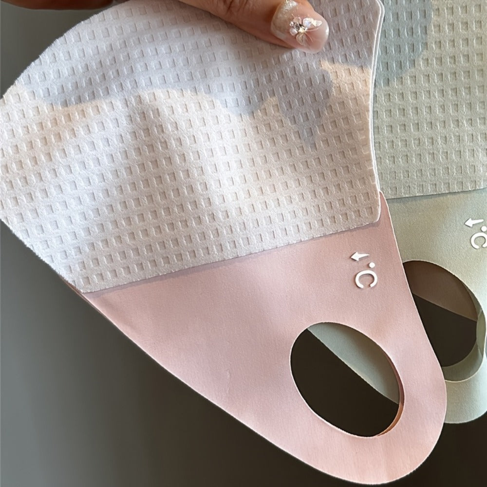 Face Masks - Ice Silk Breathable Mask 3 Pack Lightweight Seamless Sun Protection - product detail view 6