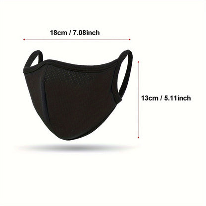 Face Masks - Washable Reusable Cloth Mask 5 Pack Breathable Moisture-Wicking Sports - product detail view 4