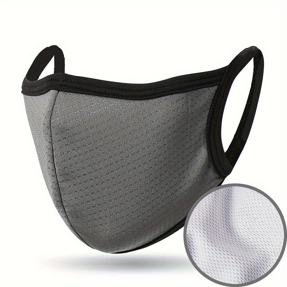 Face Masks - Washable Reusable Cloth Mask 5 Pack Breathable Moisture-Wicking Sports - product detail view 8