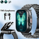 Black Watch + Black Steel Strap