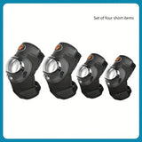 Short knee and elbow pads 4-piece set