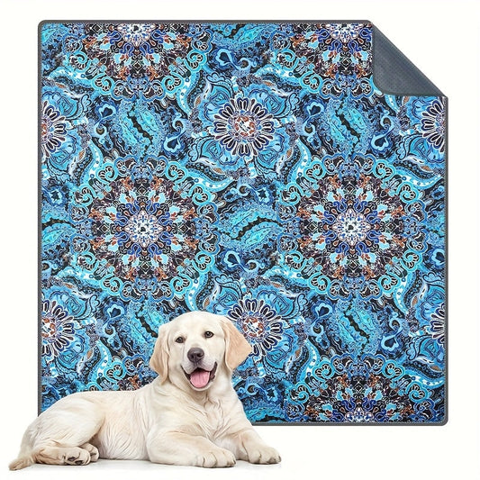 Washable Dog Pee Pads – 4-Layer Super Absorbent Non-Slip Reusable Puppy Potty Training Pads, Leak-Proof TUP Coating, 5 Sizes for Crate Furniture & Travel
