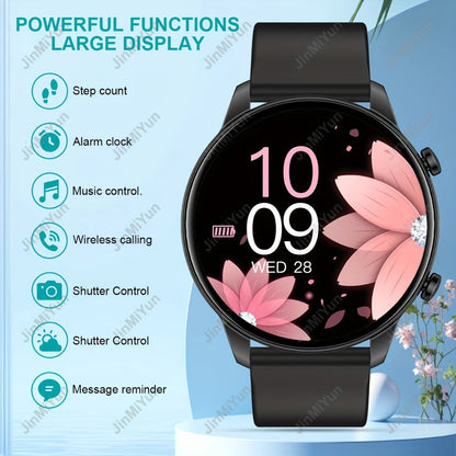 Smartwatch 1.5 Inch Full Touch with Remote Photo Capture, Calling, Music and Sport Modes in Four Colors