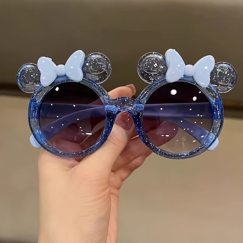Fashion Accessories - Rhinestone Bow Glasses Lightweight Eyewear Stage Performance Photo Shoot - product detail view 15