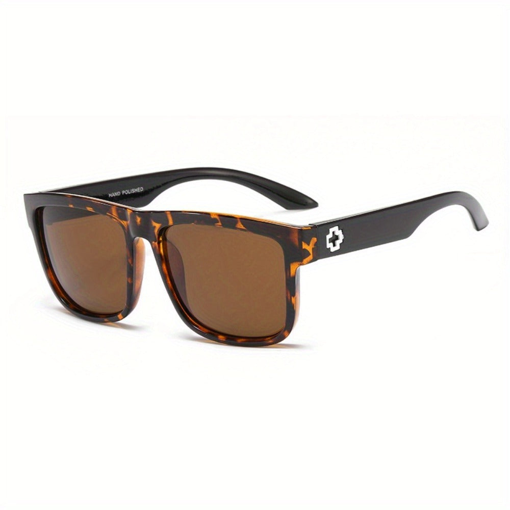 Fashion Glasses - Eyeglasses Unisex Trendy Frame Men Women Office Leopard Print Black Gray - product detail view 6