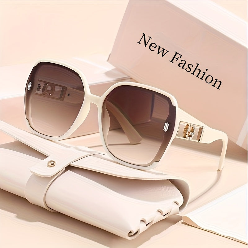 Fashion Glasses - Retro Rectangle Women Anti-Reflective PC Lens Lightweight Plastic Frame - product detail view 8