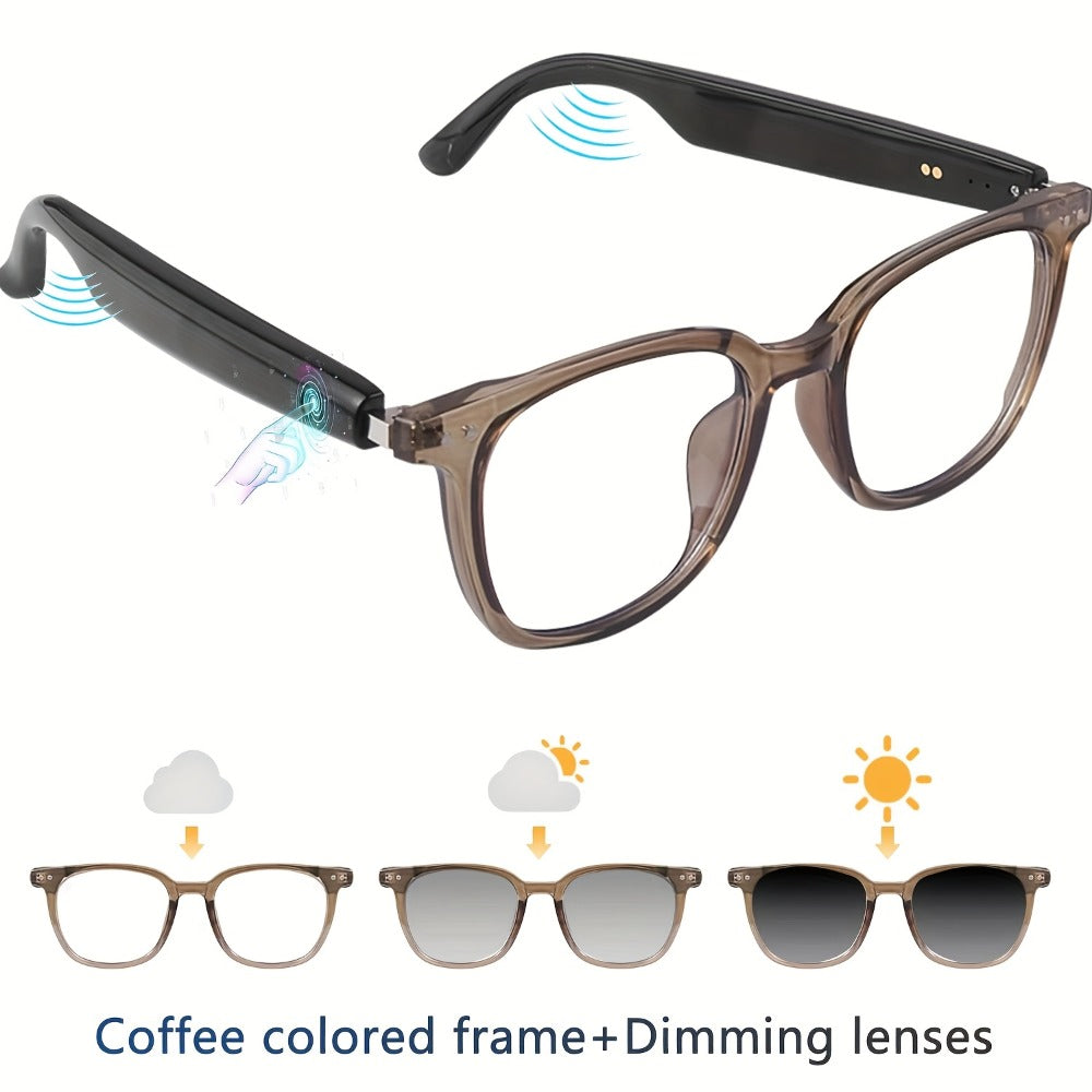Fashion Sunglasses - Bluetooth Glasses Smart Audio Photochromic Lenses Anti Blue Light - product detail view 4