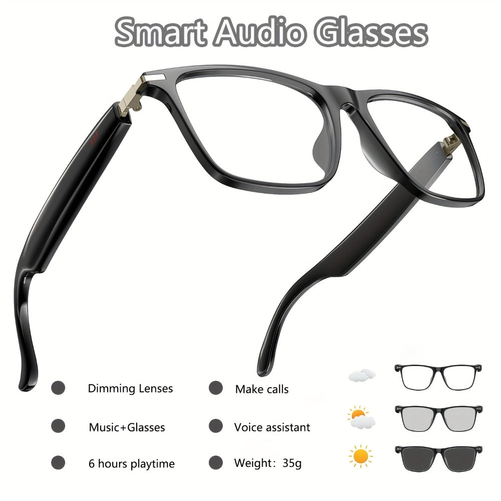 Fashion Sunglasses - Bluetooth Glasses Smart Audio Photochromic Lenses Anti Blue Light - product detail view 10