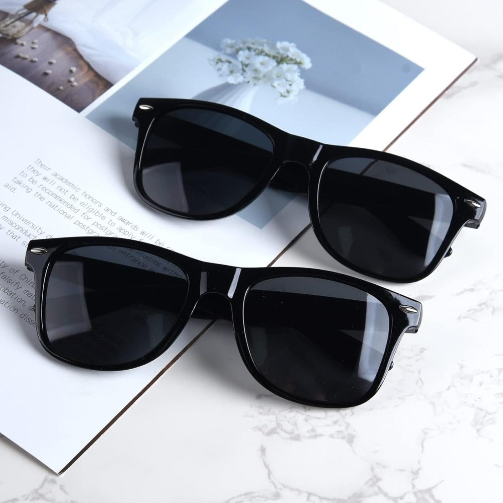Fashion Sunglasses - Neon 12 Pack Bulk UV400 Polarized Favors - Colorful Shades for Beach Pool - product detail view 11