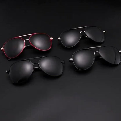 Fashion Sunglasses - Polarized Double Bridge Unisex UV400 Anti-Glare Eyewear for Hiking - product detail view 11