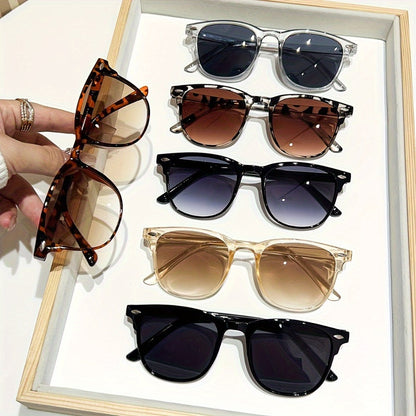 Fashion Sunglasses - Round 6 Pack Small Retro Frame Mixed Color Assorted Unisex - European - product detail view 4