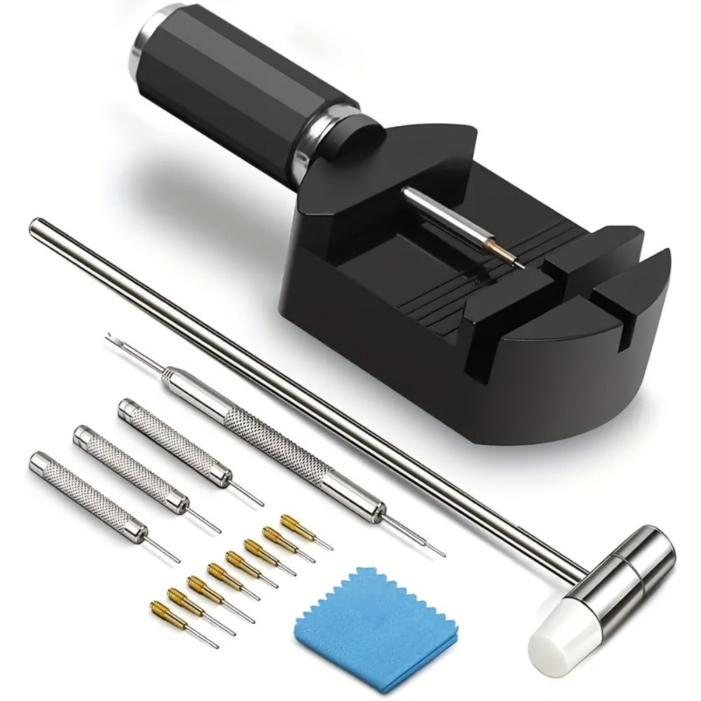 Fashion Watch - Band Removal Tool Kit 15pcs Stainless Steel Professional Band Pin Remover - product detail view 2
