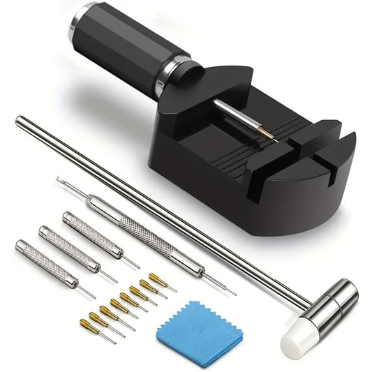 Fashion Watch - Band Removal Tool Kit 15pcs Stainless Steel Professional Band Pin Remover - product detail view 2