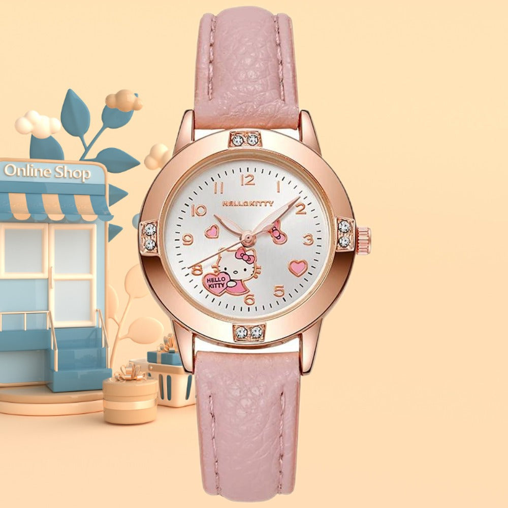 Fashion Watch - Cute Cartoon Character Set of 5 - Kawaii Anime Wristwatch Bundle for Girls - product detail view 2