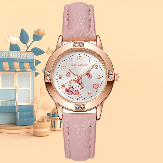 Fashion Watch - Cute Cartoon Character Set of 5 - Kawaii Anime Wristwatch Bundle for Girls - product detail view 2