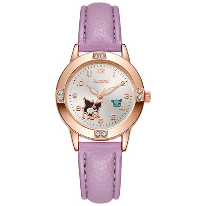 Fashion Watch - Cute Cartoon Character Set of 5 - Kawaii Anime Wristwatch Bundle for Girls - product detail view 9