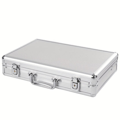 Fashion Watch - Display Case 24 Slot Lockable Aluminum Portable Storage Box with Latch - product detail view 3