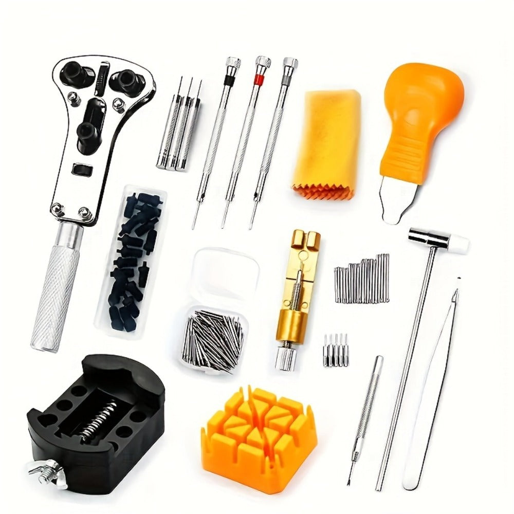 Fashion Watch - Repair Kit 168pcs Professional Watchmaker Tool Set with Case Opener - product detail view 3