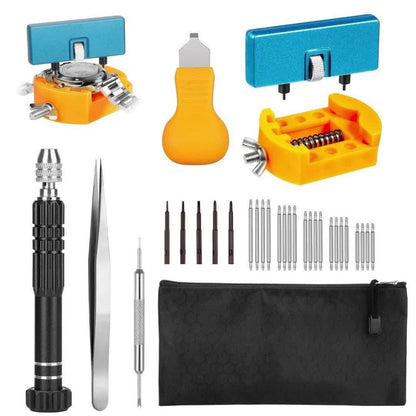 Fashion Watch - Repair Kit 74pcs Spring Bar Tool Set, Link Pin Remover, 5-in-1 Screwdriver - product detail view 9