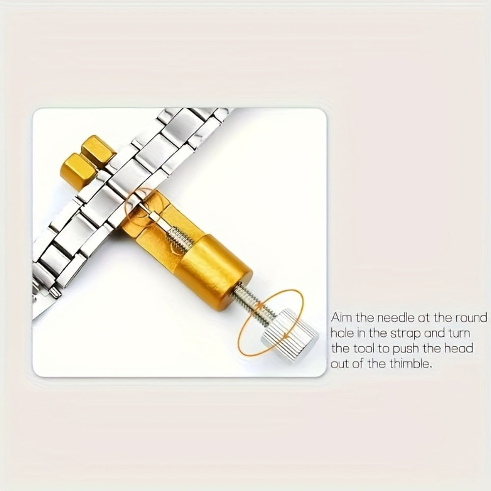 Fashion Watch - Repair Tool Kit 72pcs Professional Watchmaker Set with Case Opener, Case - product detail view 7