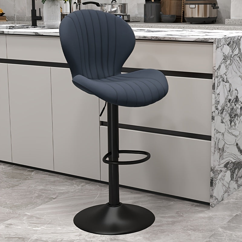 Bar Stool shown in the Dark Gray, Set Of 1 option