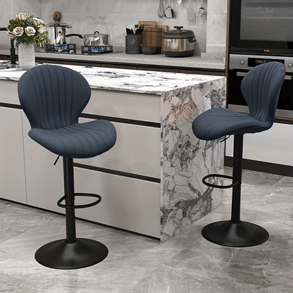 Bar Stool shown in the Dark Gray, Set Of 2 option