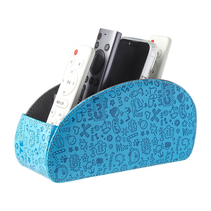 Desktop Organizer shown in the Embossed Blue option