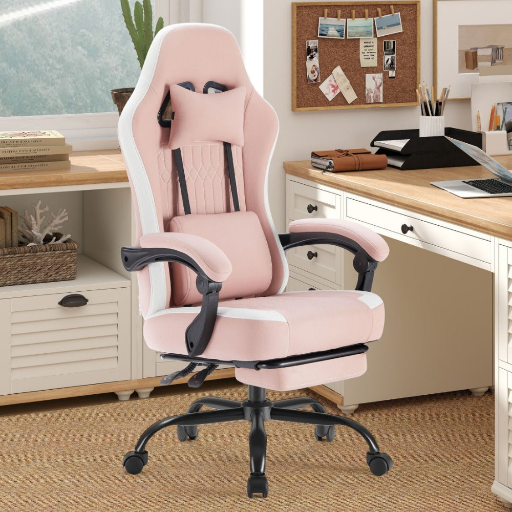 Faux Leather Gaming Chair, High-Back Gaming Seat for Comfortable Everyday Seating detail image - detail view 18