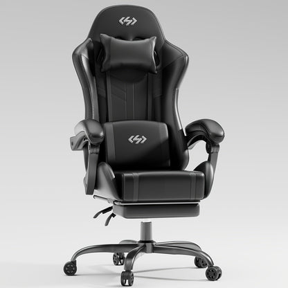 Gaming Chair shown in the Black option