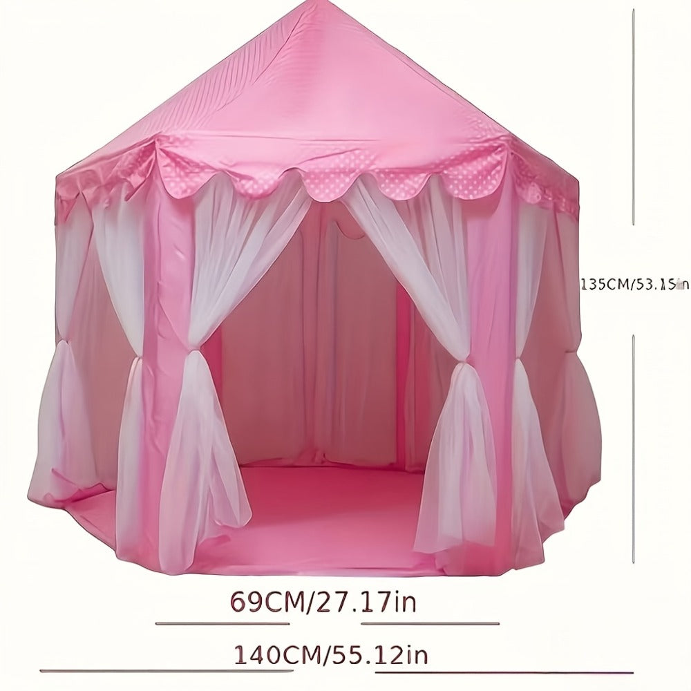 Princess Castle Play Tent for Girls Kids Indoor Outdoor Playhouse Large Toy with the Listed Color, Size or Set Options for Everyday Use